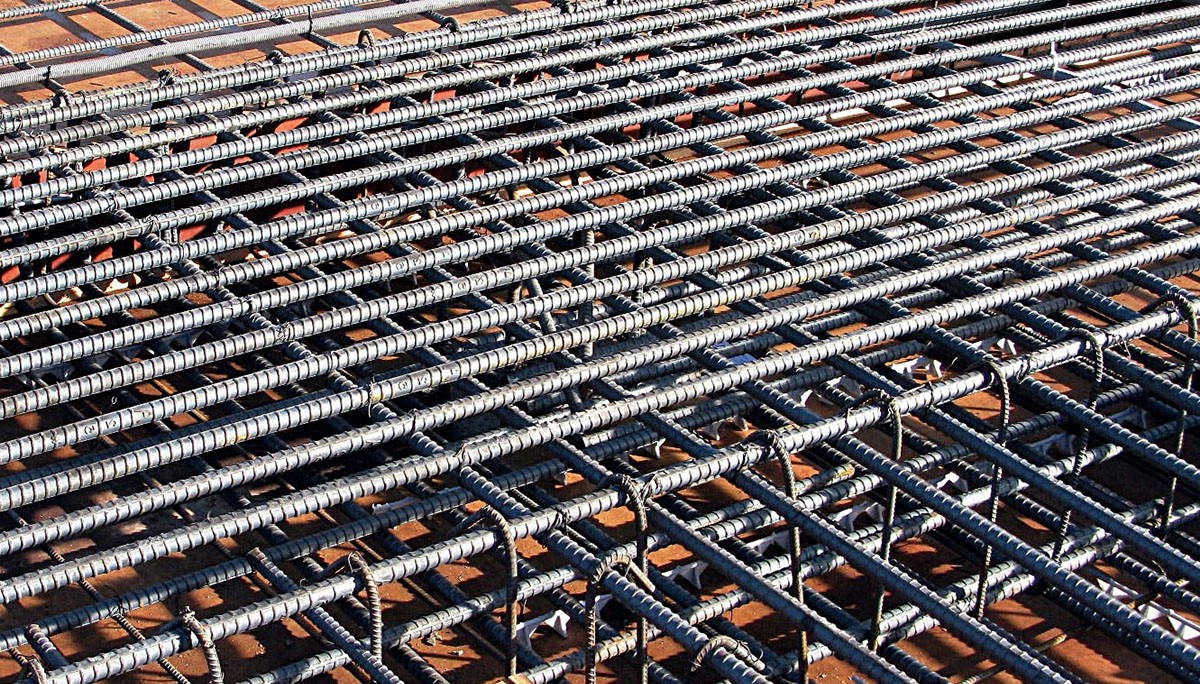 حداقل فاصله بین میلگردها در ستون