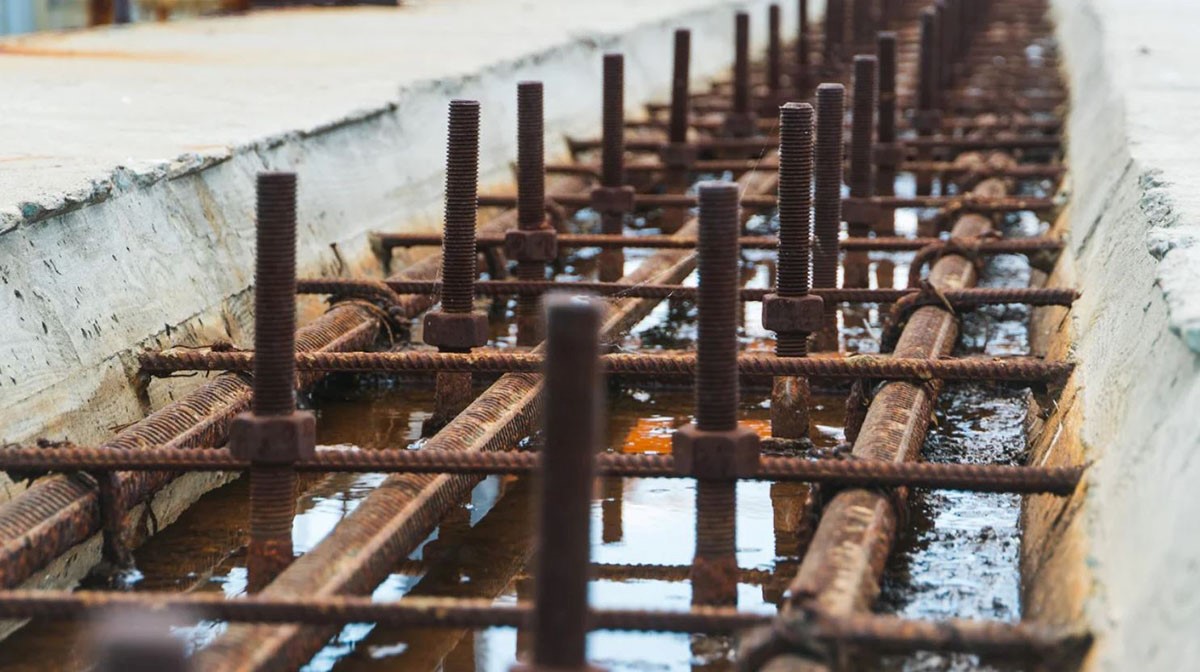  حداکثر فاصله بین میلگردها